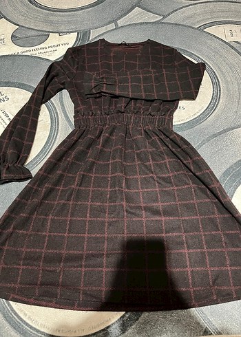 ekose desenli elbise - Görsel 2