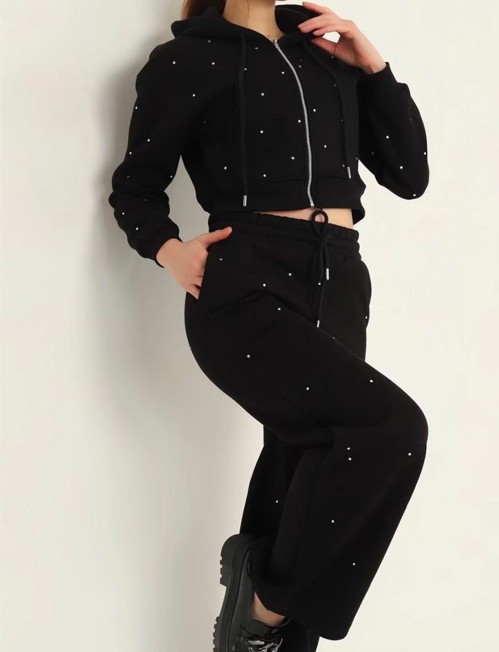 Taşlı şardonlu takım - Görsel 2