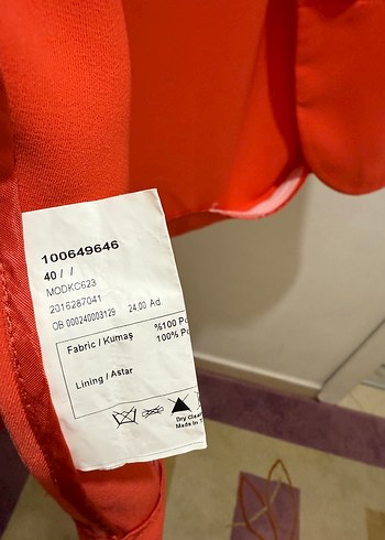 Kırmızı Drapeli Kadın Blazer Ceket - Görsel 5