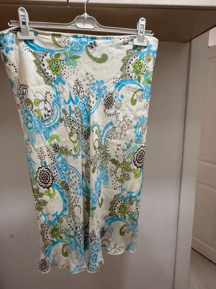 Bohem Çok Renkli Uzun Etek - Görsel 3