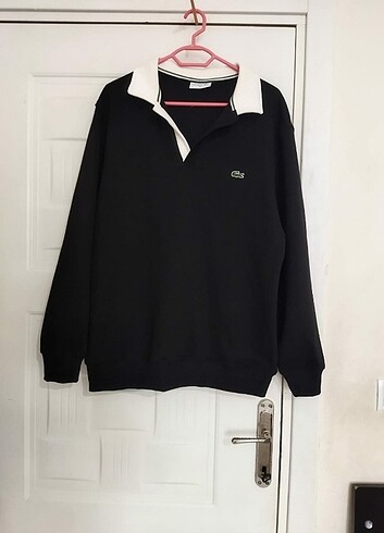 Lacoste erkek Polo yaka sweatshirt xl