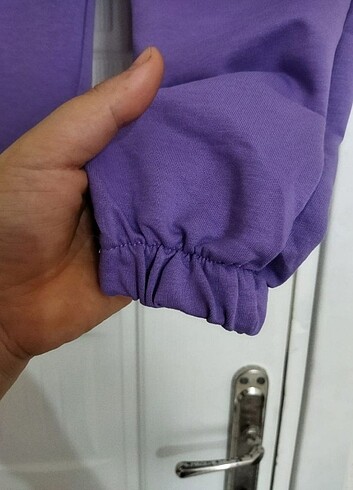 Kız çocuk mor eşofman altı 7 yaş - Görsel 6