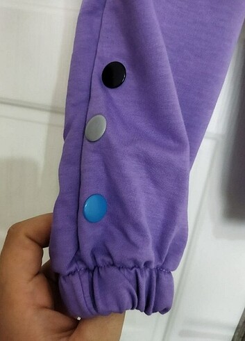 Kız çocuk mor eşofman altı 7 yaş - Görsel 8