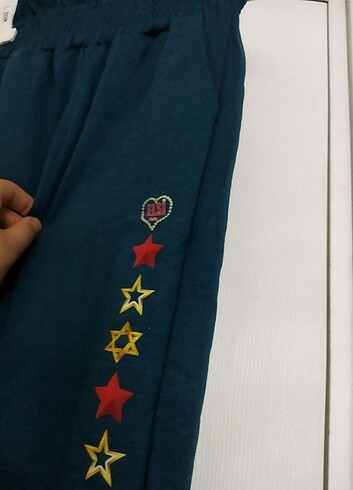 Kız çocuk 14 yaş eşofman altı pijama - Görsel 4