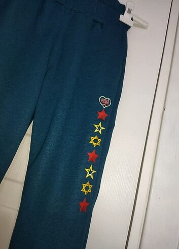 Kız çocuk 14 yaş eşofman altı pijama - Görsel 6