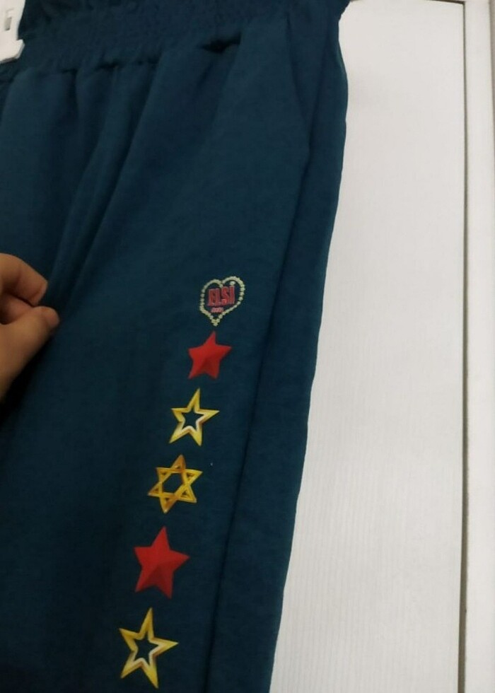 Kız çocuk 14 yaş eşofman altı pijama - Görsel 4
