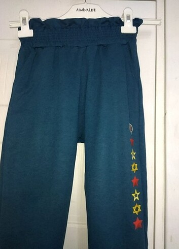 Kız çocuk Jogger 12 yaş eşofman altı - Görsel 5