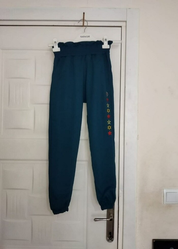 Kız çocuk Jogger 12 yaş eşofman altı - Görsel 4