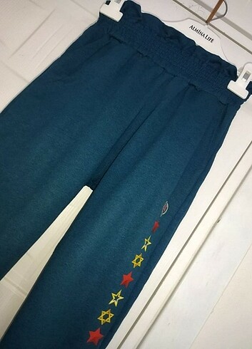 Kız çocuk Jogger 10 yaş eşofman altı - Görsel 9