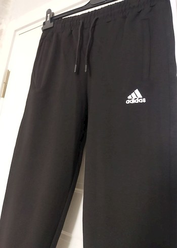 Adidas Siyah Erkek Rahat Kesim Eşofman - Görsel 9