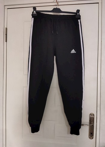 Siyah Adidas Erkek Rahat Kesim Eşofman Altı - Görsel 16