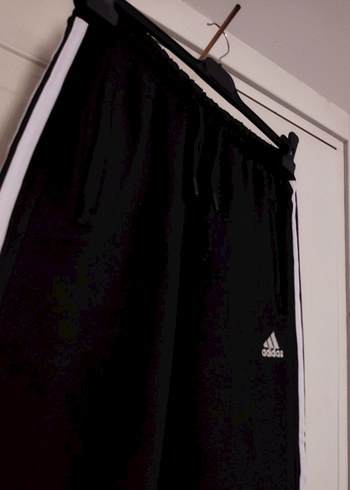 Siyah Adidas Erkek Rahat Kesim Eşofman Altı - Görsel 17