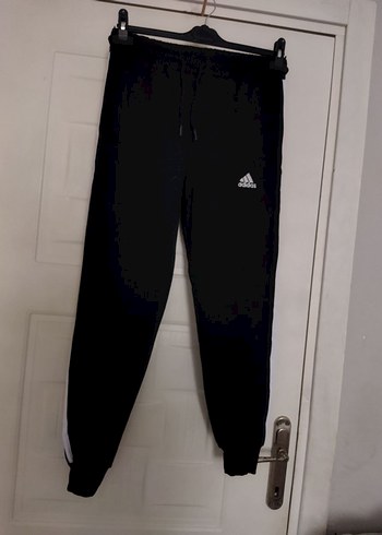 Siyah Adidas Erkek Rahat Kesim Eşofman Altı - Görsel 11