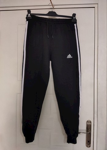 Adidas erkek çizgili siyah eşofman altı - Görsel 13