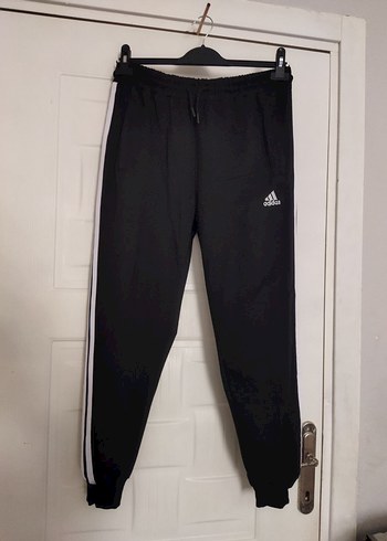 Adidas erkek çizgili siyah eşofman altı - Görsel 14