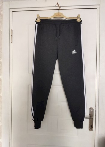 Adidas erkek çizgili siyah eşofman altı - Görsel 12