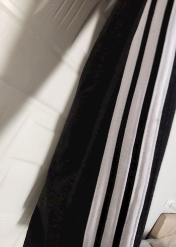 Adidas erkek çizgili siyah eşofman altı - Görsel 5