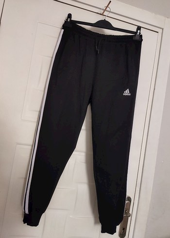 Adidas erkek çizgili siyah eşofman altı - Görsel 2