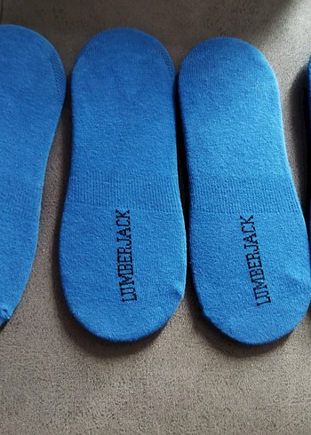 Lumberjack erkek mavi çorap 4 lü - Görsel 2