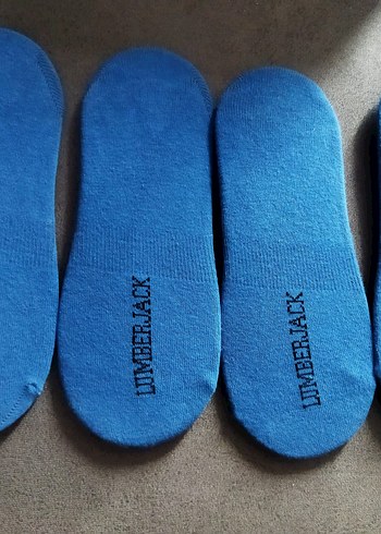 Lumberjack erkek mavi çorap 4 lü - Görsel 3