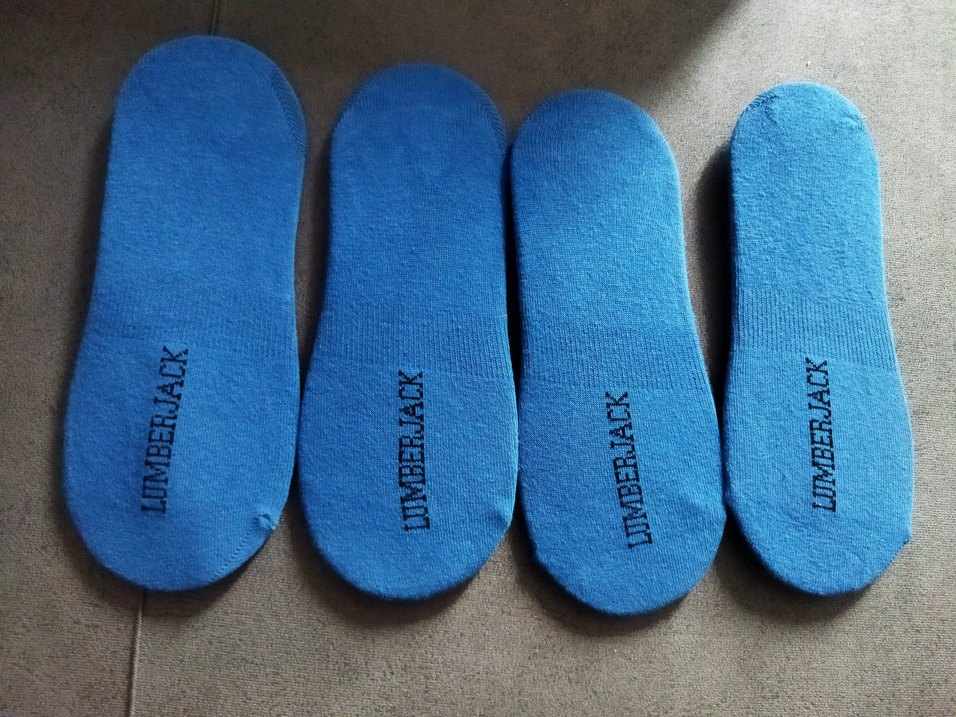 Lumberjack erkek mavi çorap 4 lü - Görsel 3