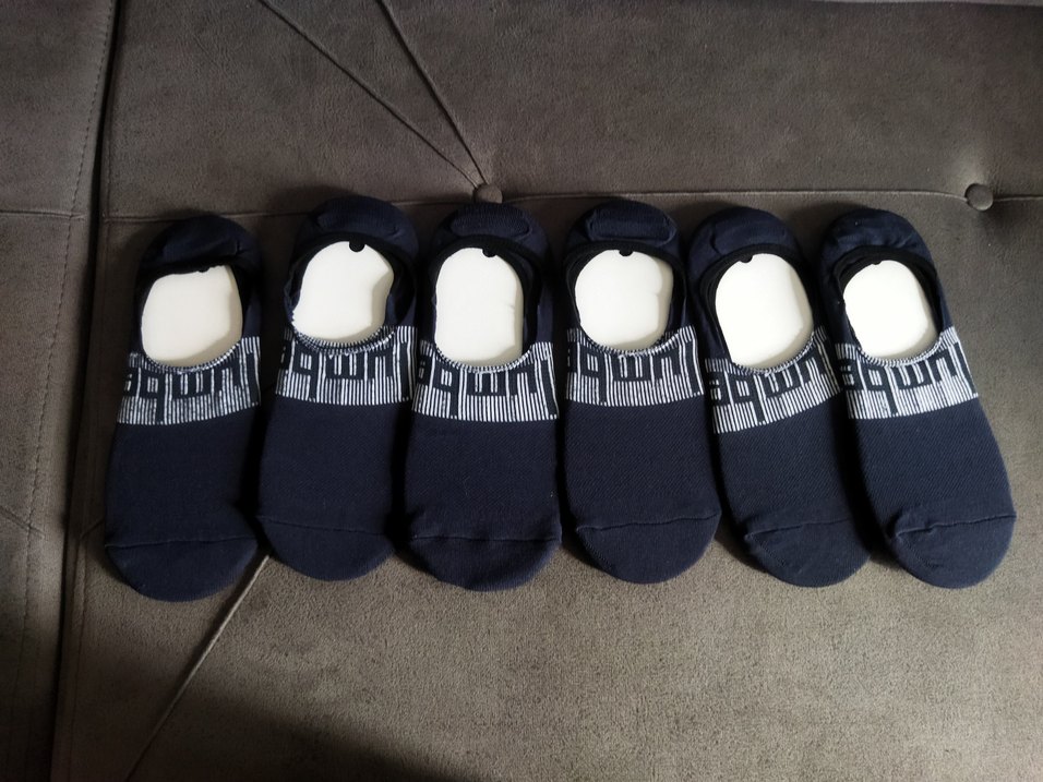 Lacivert Lumberjack Erkek Midi Spor Çorap 6 lı - Görsel 2