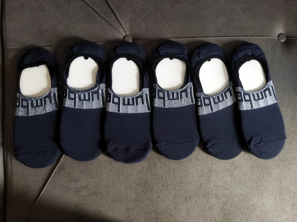 Lacivert Lumberjack Erkek Midi Spor Çorap 6 lı - Görsel 4