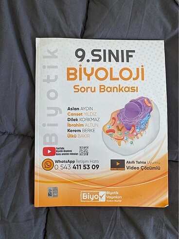 9.sınıf biyotik yayınları biyoloji soru bankası