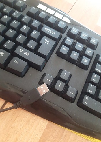 Kablolu Siyah USB Klavye - Görsel 4