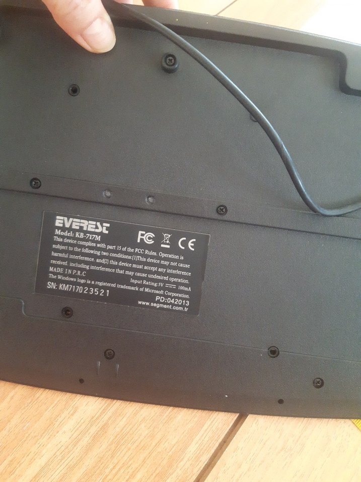 Kablolu Siyah USB Klavye - Görsel 5