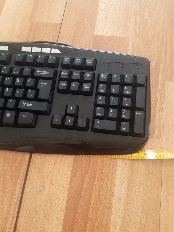 Kablolu Siyah USB Klavye - Görsel 3