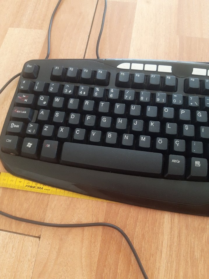 Kablolu Siyah USB Klavye - Görsel 2