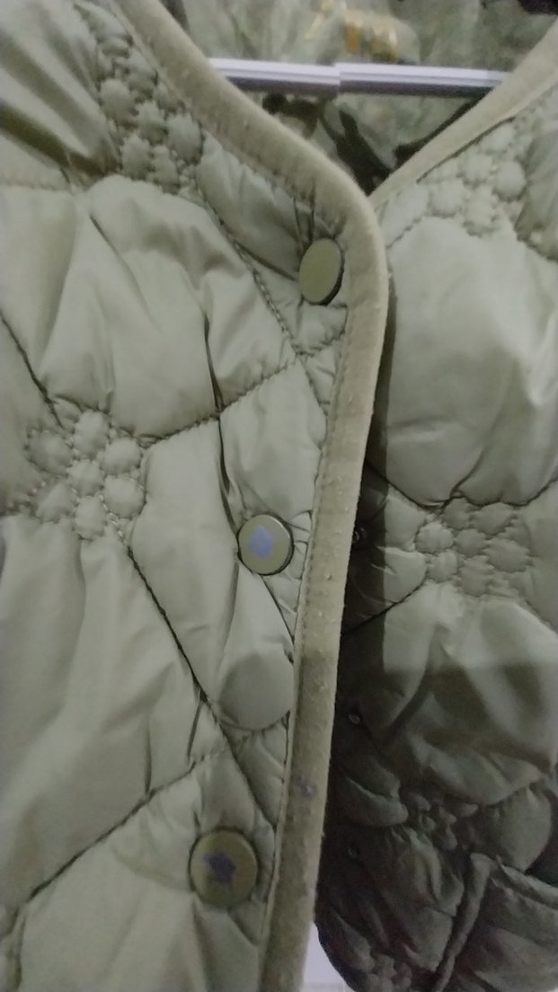 Zara Yeşil Kız çocuk Mont - Görsel 3