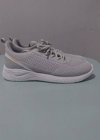 Zara Gri Kadın Spor Ayakkabı Rahat Tasarım - Görsel 2