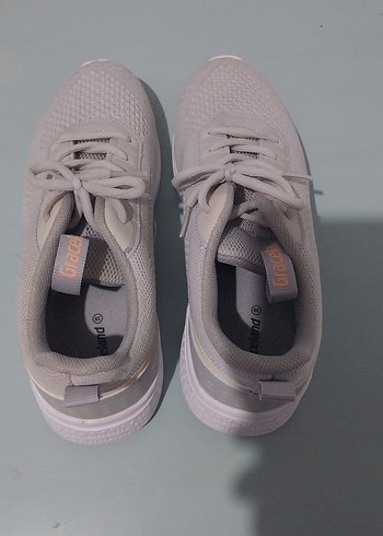 Zara Gri Kadın Spor Ayakkabı Rahat Tasarım - Görsel 3