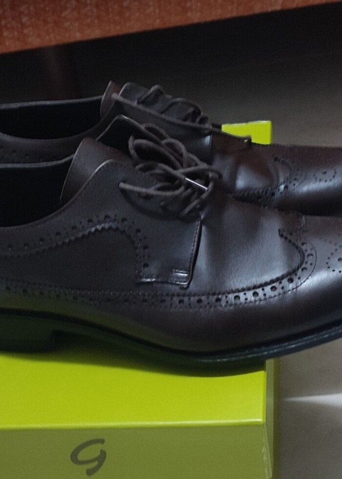 Ayakkabı dünyası Hakiki deri klasik ayakkabı - Görsel 2