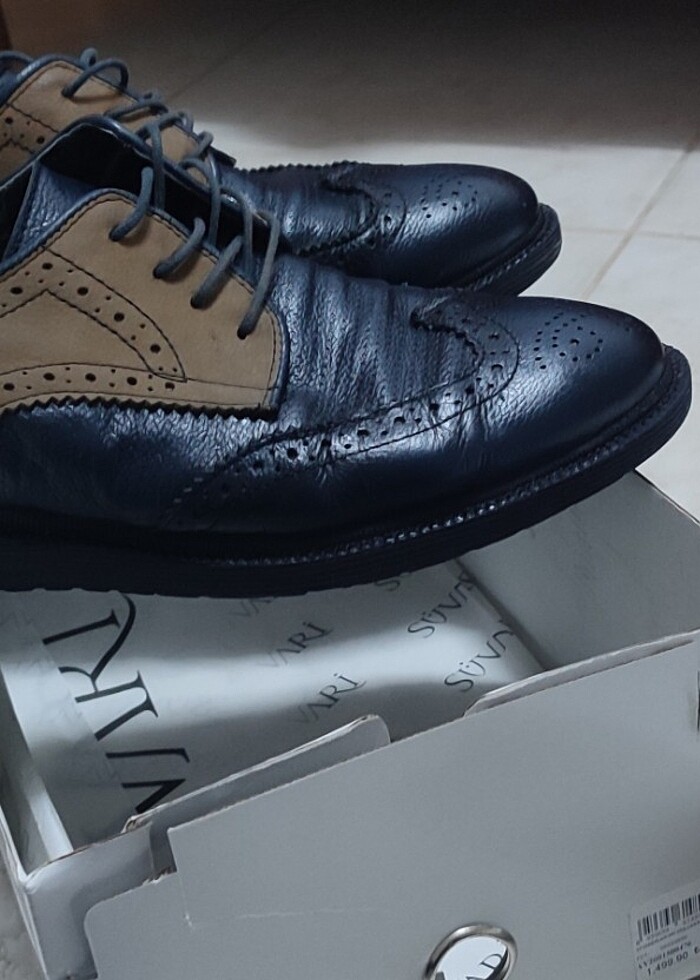 Süvari 43 numara deri ayakkabı - Görsel 2