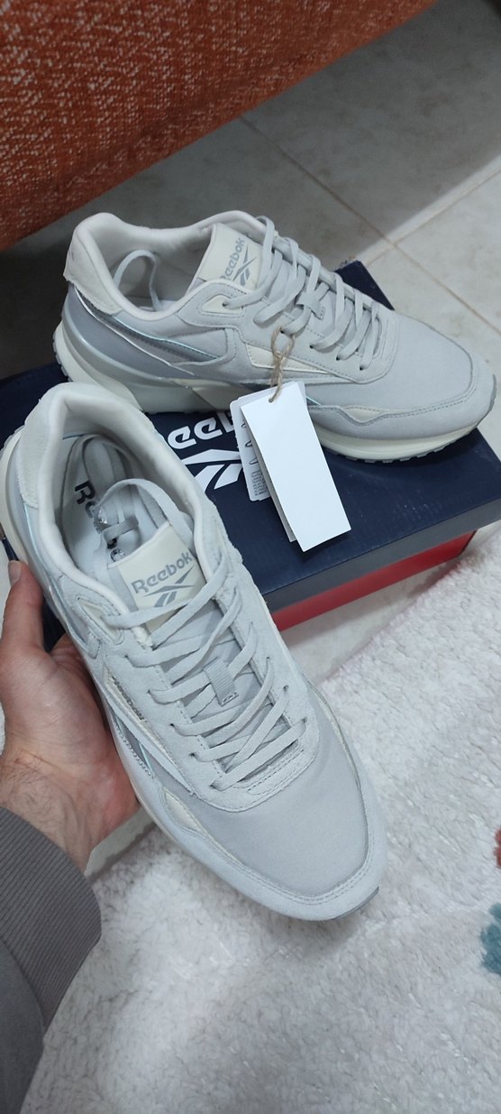 Erkek Gri Reebok Spor Ayakkabı 43 numara - Görsel 2