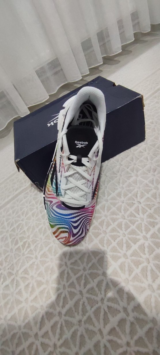 Renkli Baskılı Reebok 43 Spor Ayakkabı - Görsel 3