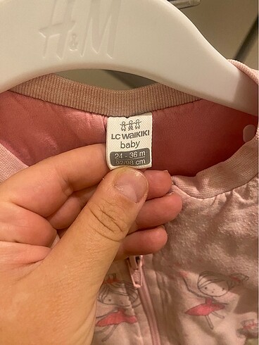 24-36 Ay Beden pembe Renk LCW uyku tulumu