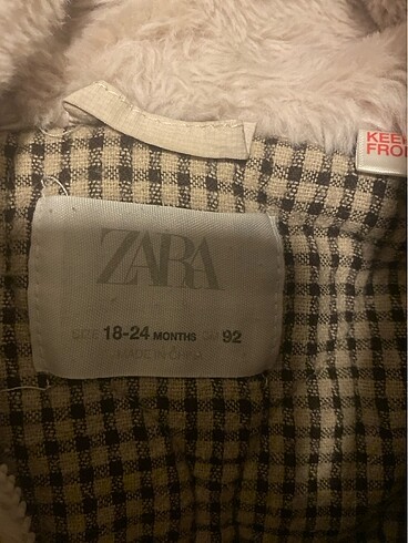 Zara Zara çocuk mont
