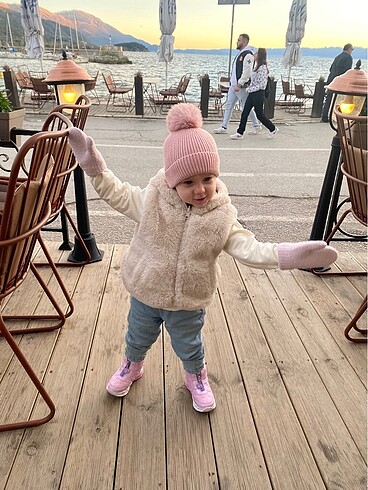 Zara çift taraflı yelek - Görsel 5