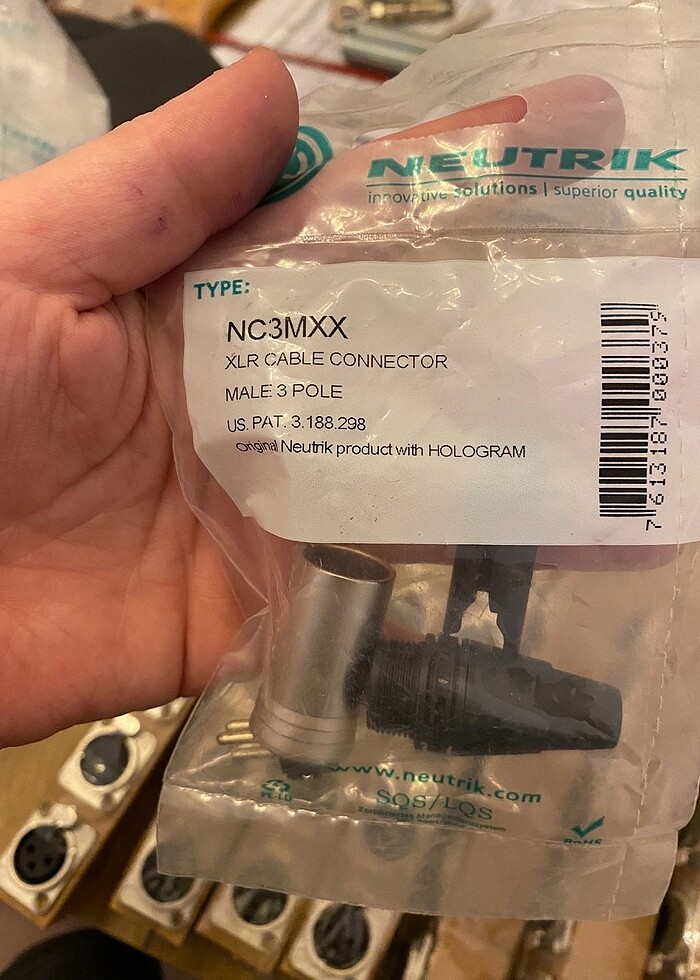 Neutrik konnektör - Görsel 3