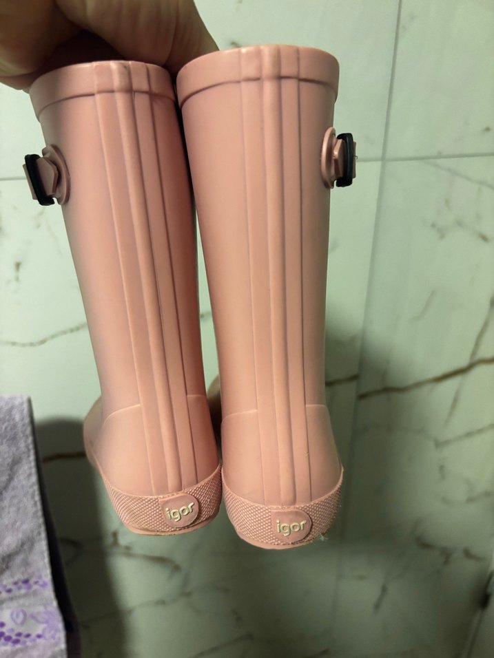 İgor Kız Çocuk Pembe Lastik Botlar - Görsel 4