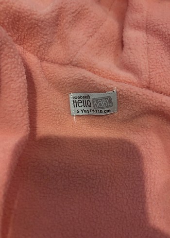 Kız Çocuk Kapüşonlu Fermuarlı Pembe Mont - Görsel 6