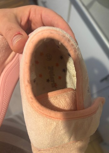 Kız Çocuk pembe panduf polaris - Görsel 4