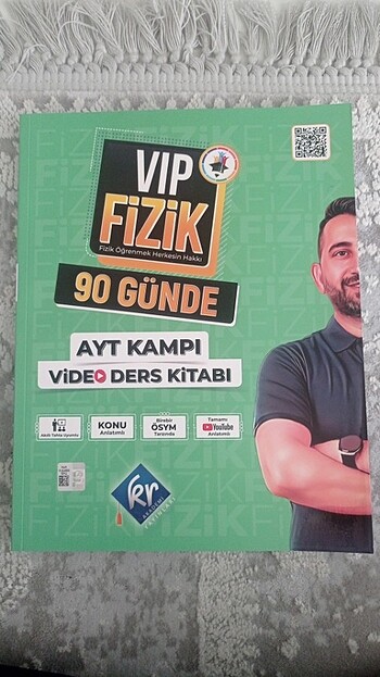  Beden VIP FİZİK AYT soru bankası ve VIP FİZİK 90 günde AYT Kampı Vide