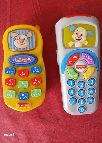 Fisher-Price Renkli Eğitici Oyuncak Telefonlar