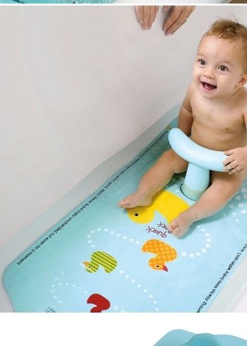 Bebek Banyo Kaymaz Mat ve Destekli Oturma