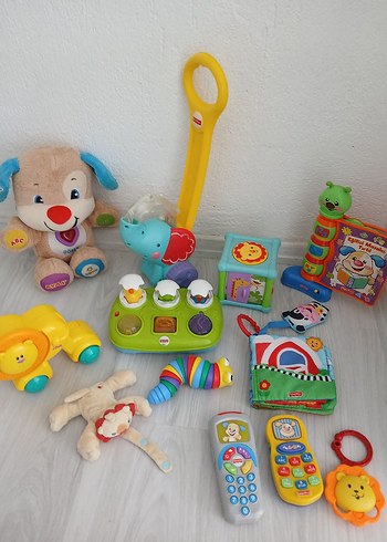 Renkli fisher price saglam hepsi birden